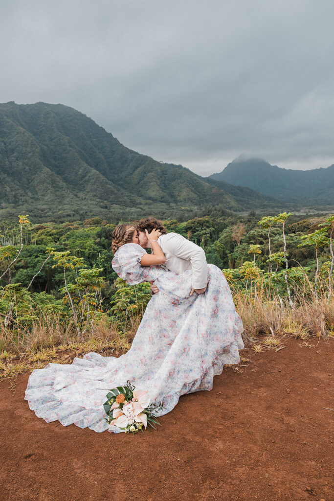 a couple in love captured during a photography workshop in Hawaii